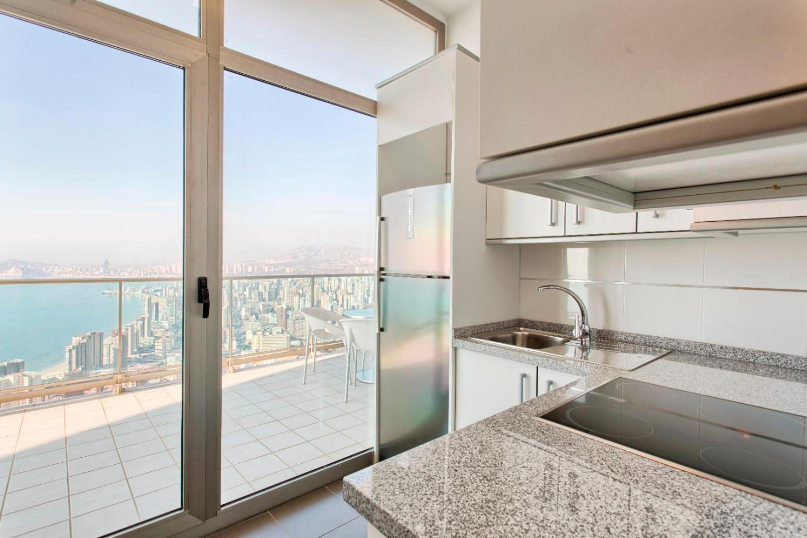 Luxury Apartment On The 40Th Floor With Amazing Views Benidorm Extérieur photo