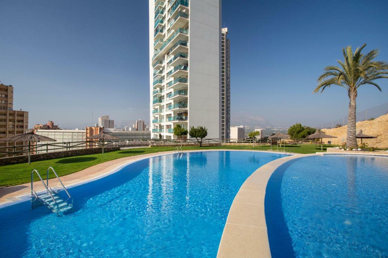 Luxury Apartment On The 40Th Floor With Amazing Views Benidorm Extérieur photo