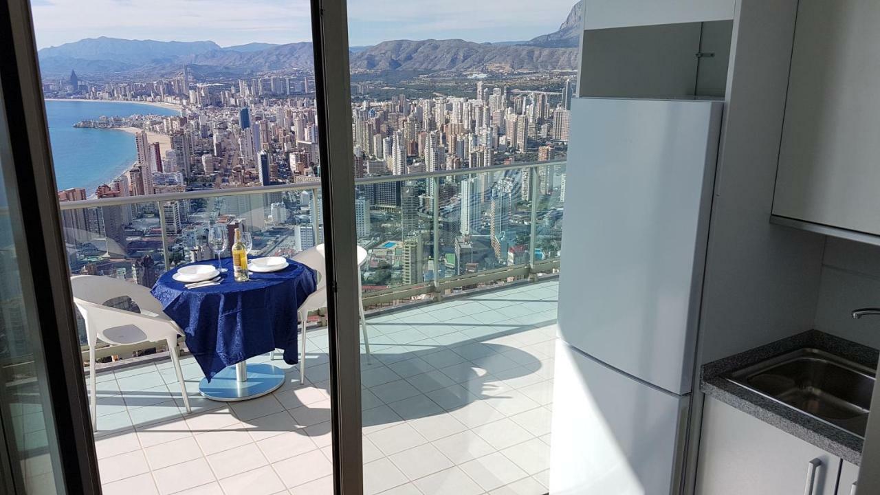 Luxury Apartment On The 40Th Floor With Amazing Views Benidorm Extérieur photo