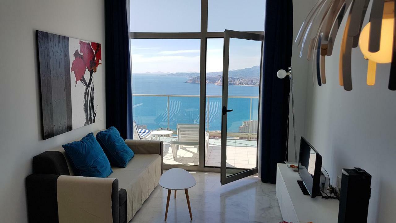 Luxury Apartment On The 40Th Floor With Amazing Views Benidorm Extérieur photo